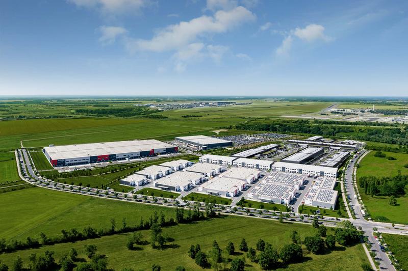 Luftaufnahme von SEGRO Logistics Park Berlin Schönefeld