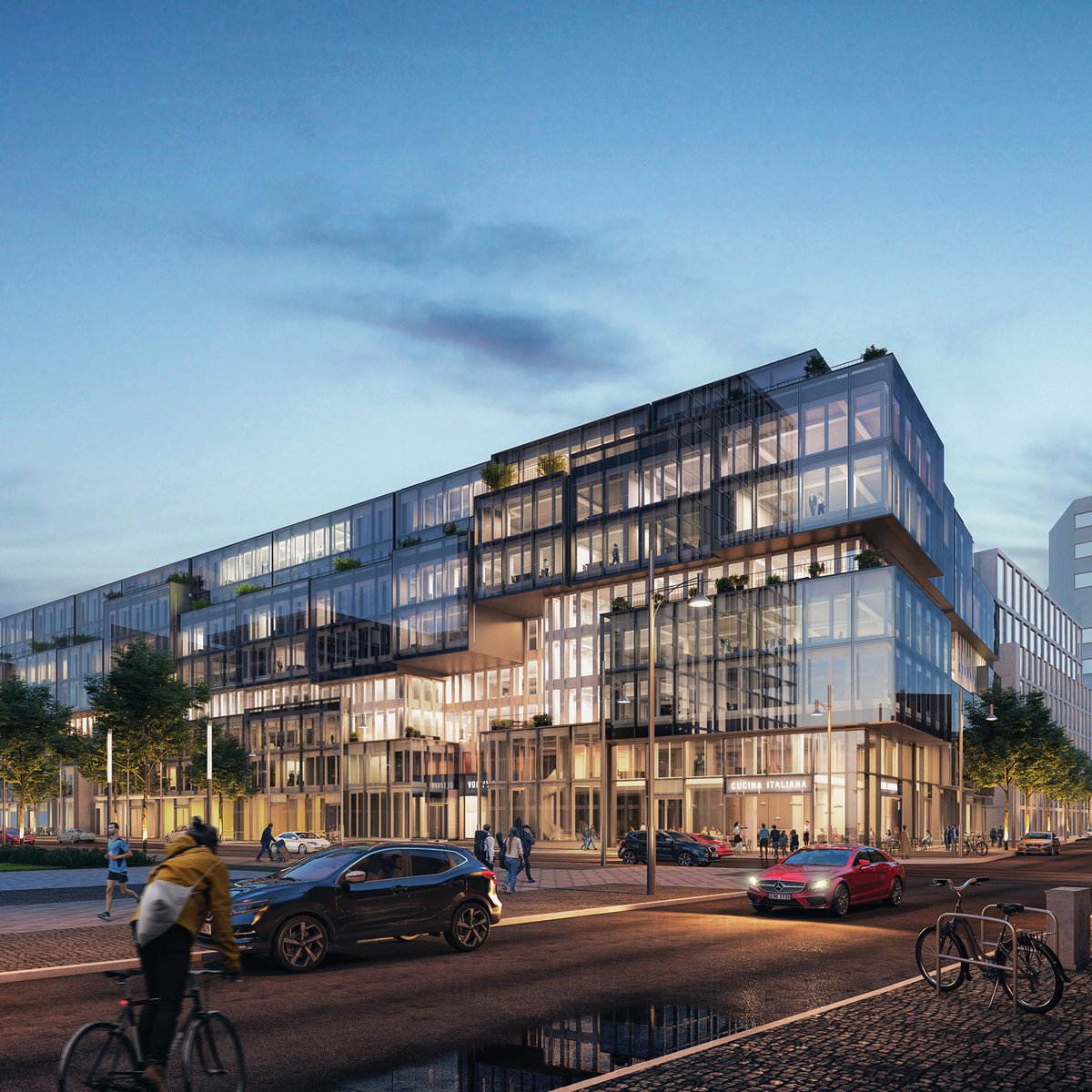 Visualisierung Außenaufnahme VoltAir Berlin