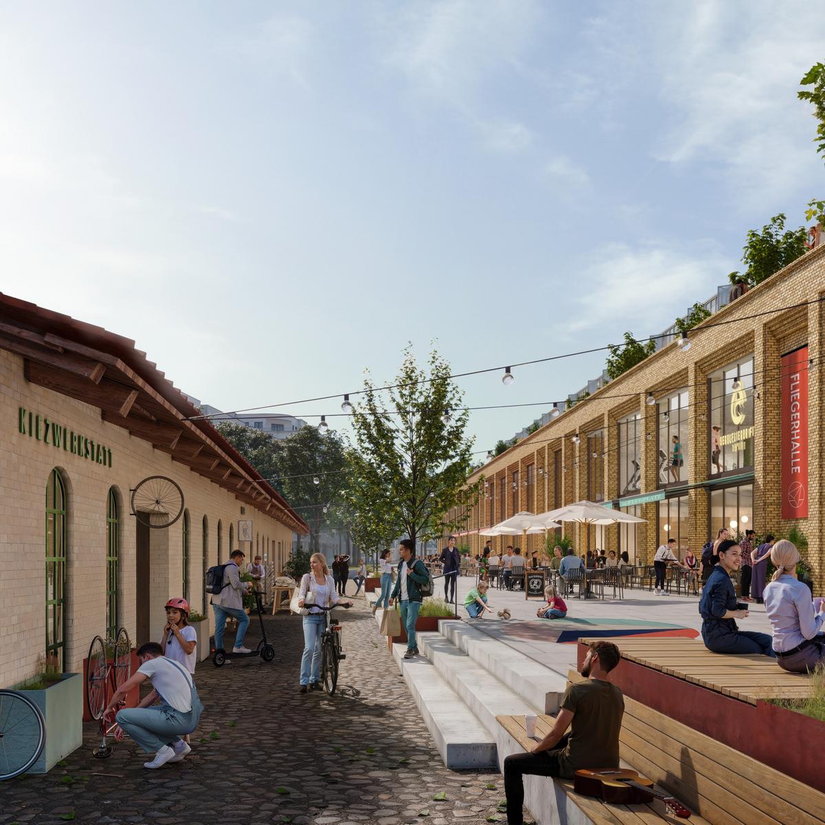 Visualisierung Segelfliegergasse 