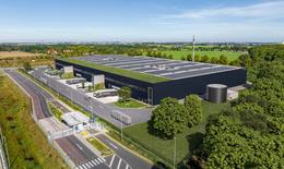 Luftvisualisierung Logistik-Projekt Berlin