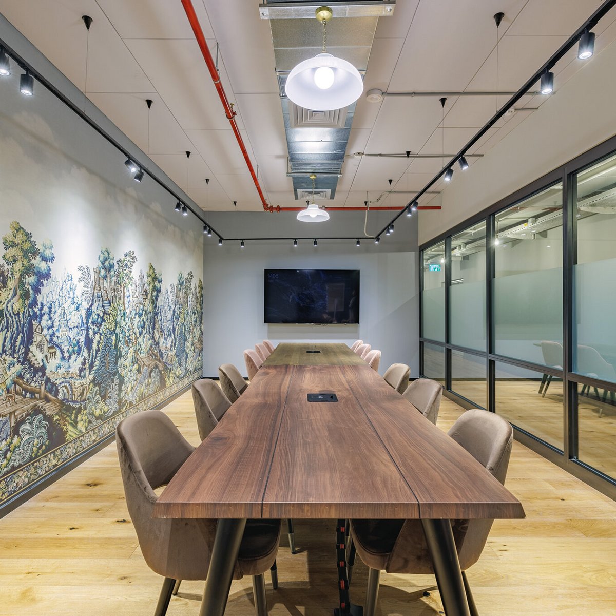 Ansicht Meeting Raum - Co-working Gebäude Mindspace