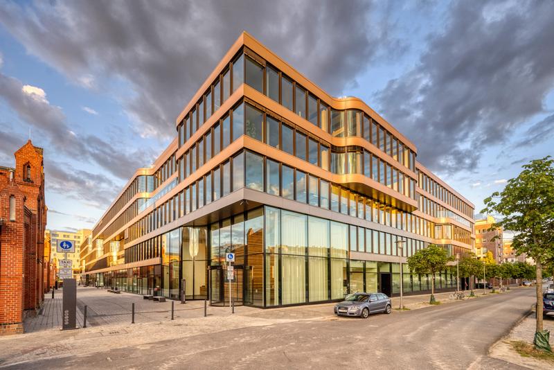 Aussenansicht vom Bürokomlex DSTRCT.Berlin