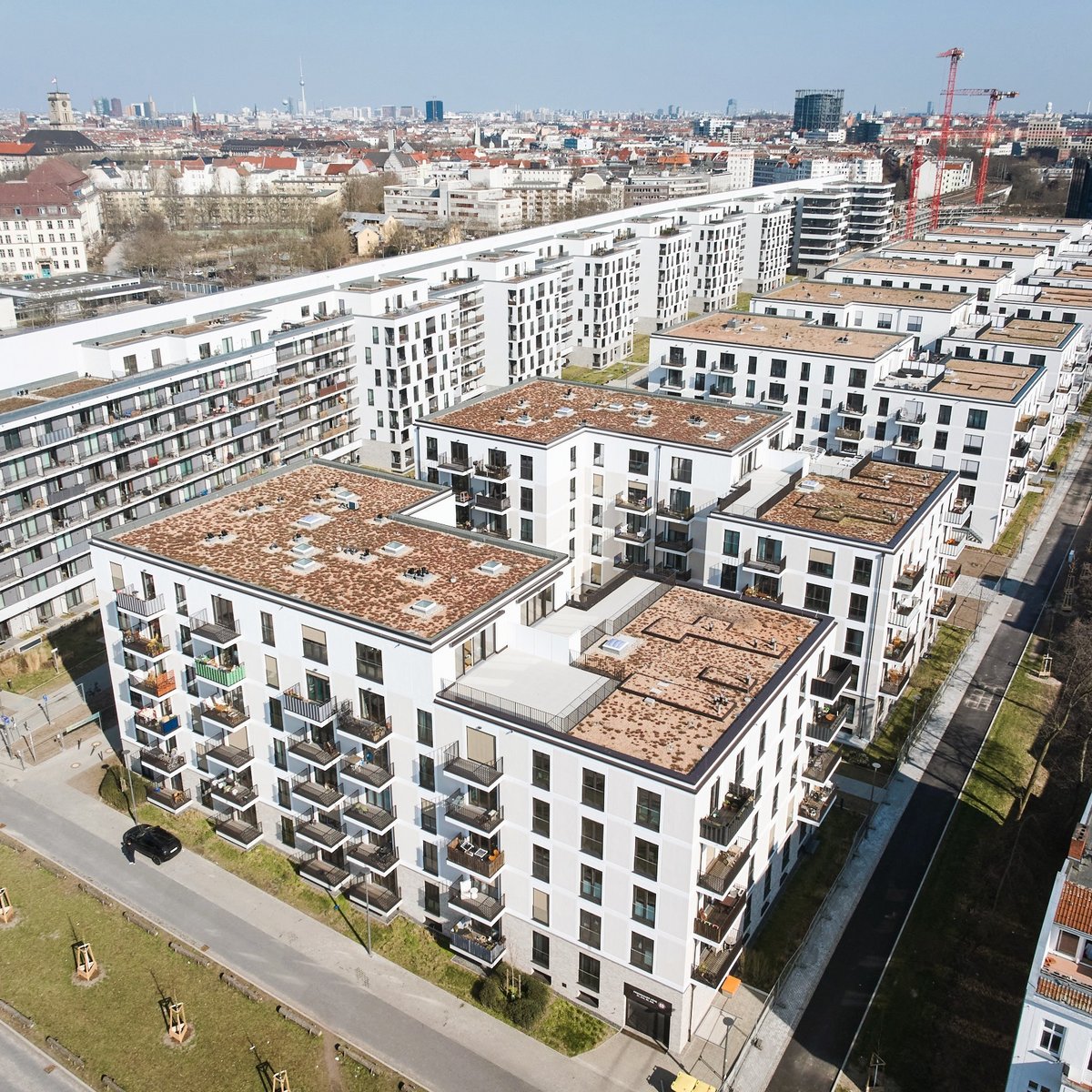 Luftaufnahme Quartier "Friedenauer Höhe" in Berlin