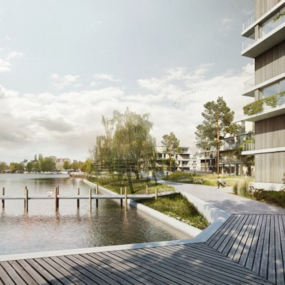 Visualisierung Quartiersentwicklung Berlin Köpenick