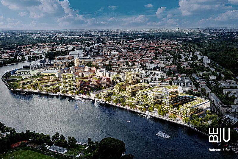 Luftbild Visualisierung Behrensufer