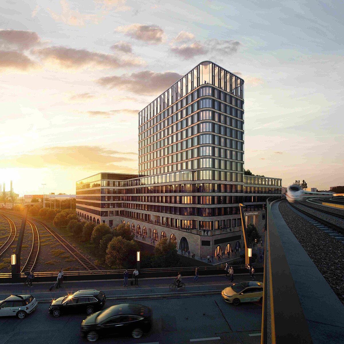 Visualisierung Port One | Europacity