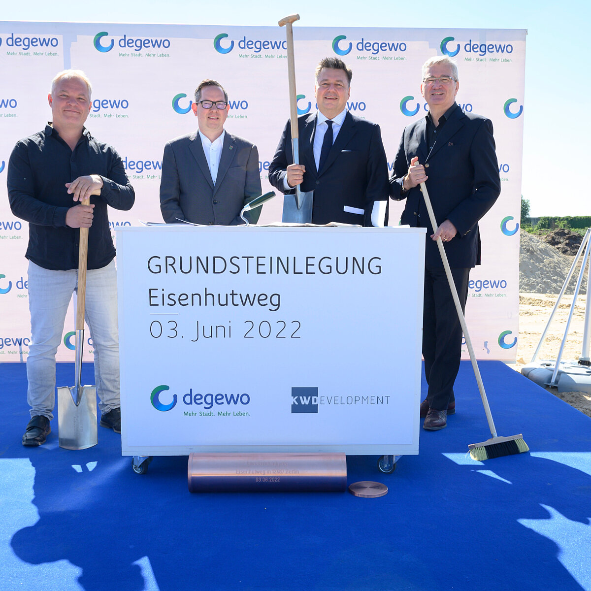 Grundsteinlegung 