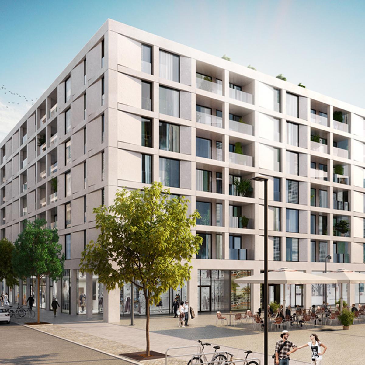 Visualisierung von beyond Quartier Heidestraße