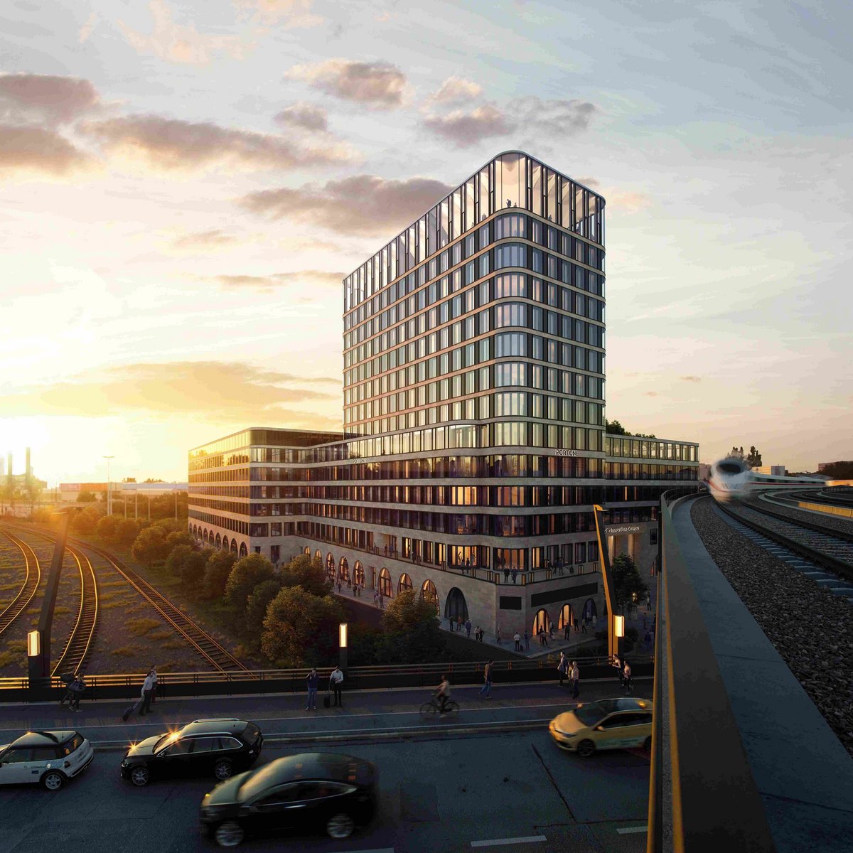 Visualisierung Port One | Europacity