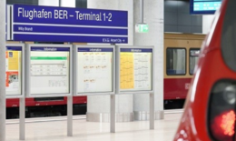 Bahnsteig BER Terminal 1-2
