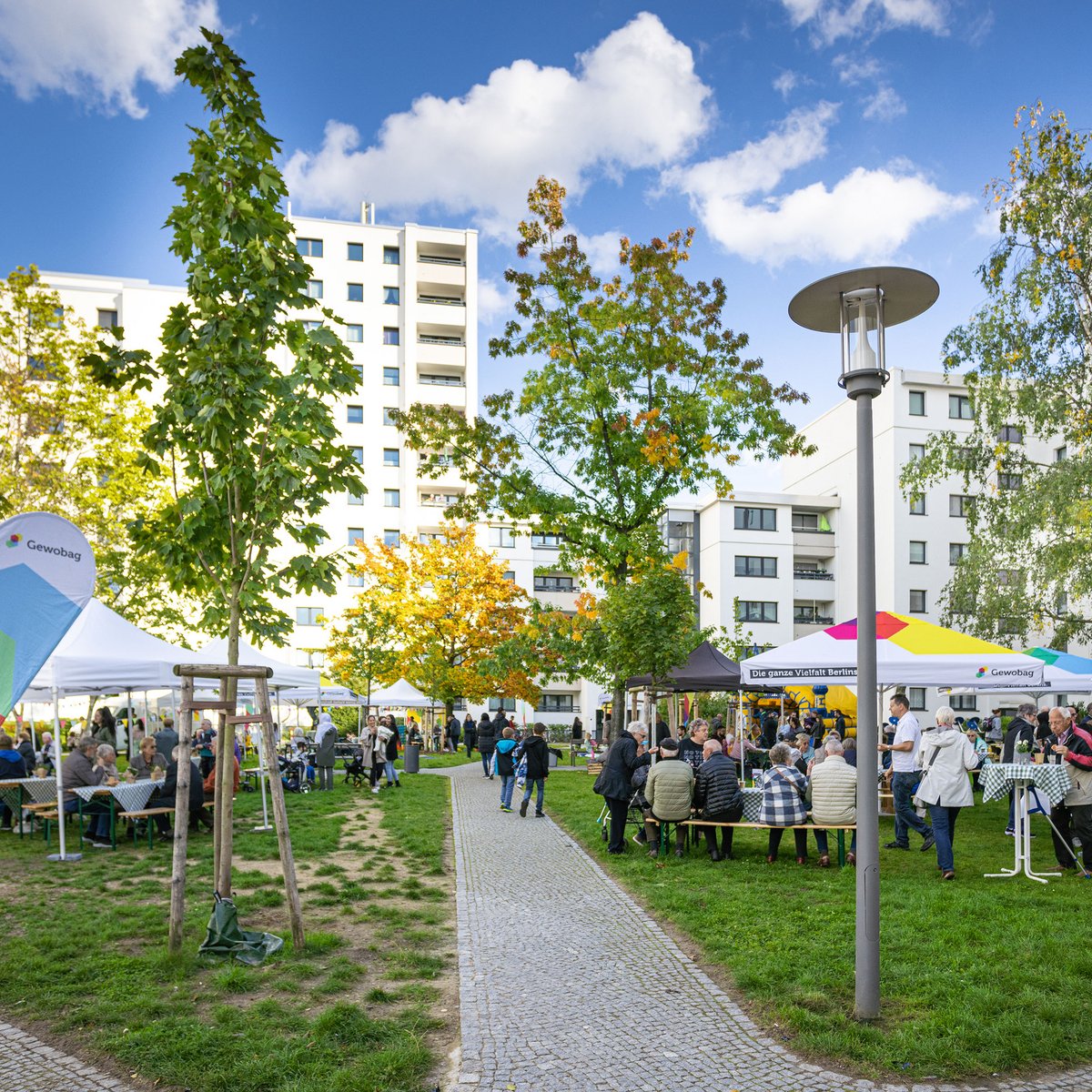 Nachbarschaftsfest im Wohnpark Mariendorf