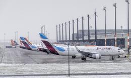 Bild zur Verkehrsstatistik Flughafen BER im Dezember | Flugzeuge auf dem Vorfeld