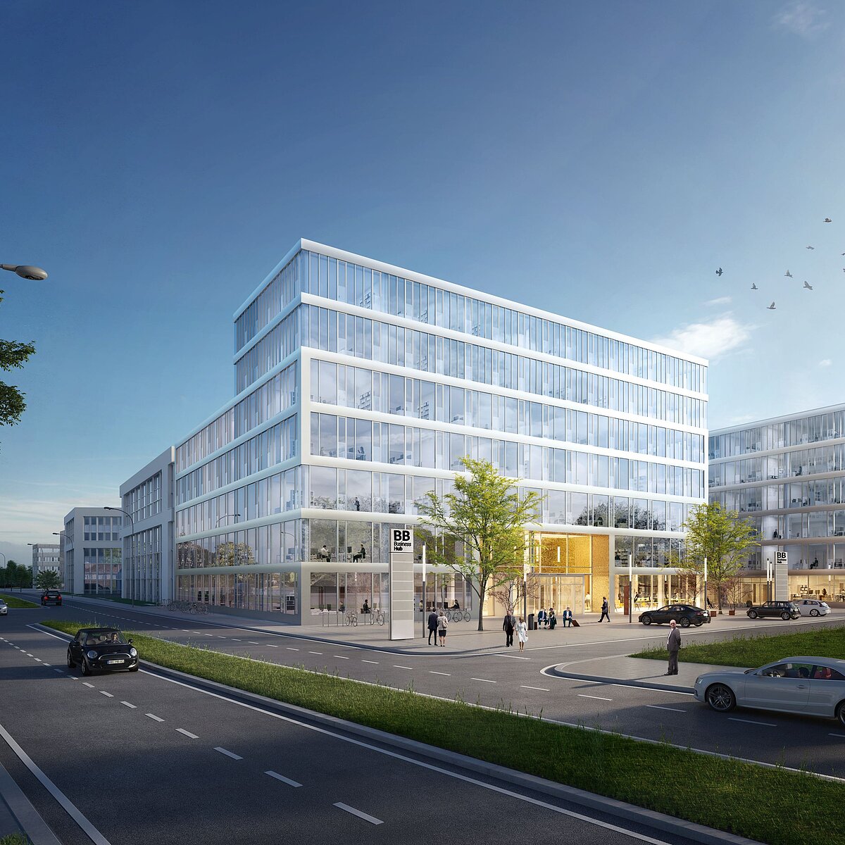 Visualisierung Business Hub 3
