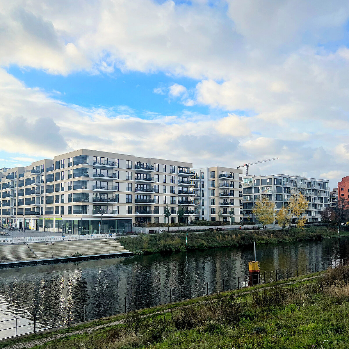 Foto der Wohnobjekte in der Europacity Berlin