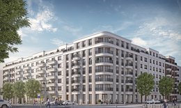 Visualisierung Wohnkomplex in der Winsstraße in Berlin