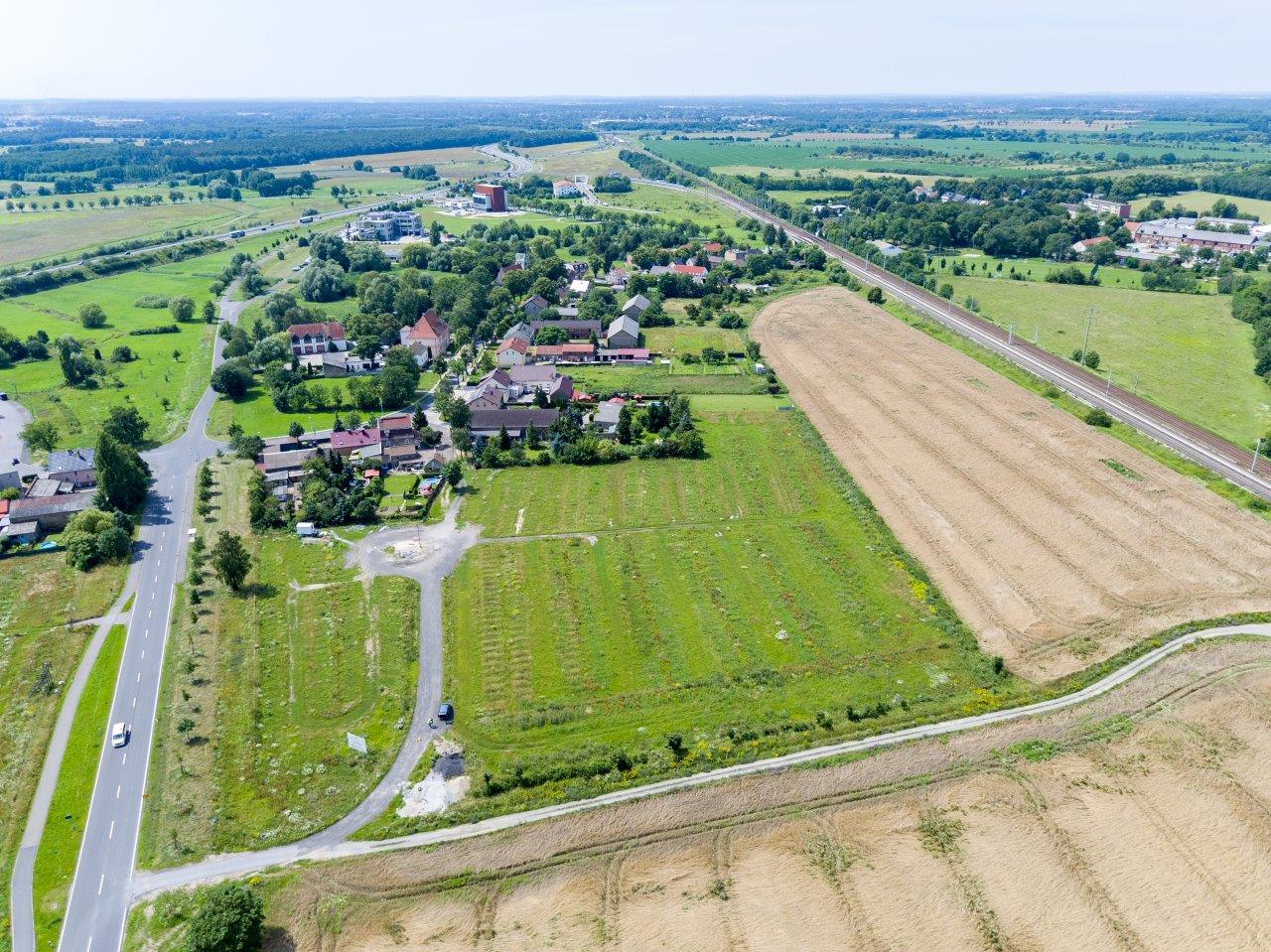 Luftaufnahme vom Businesspark Waßmannsdorf