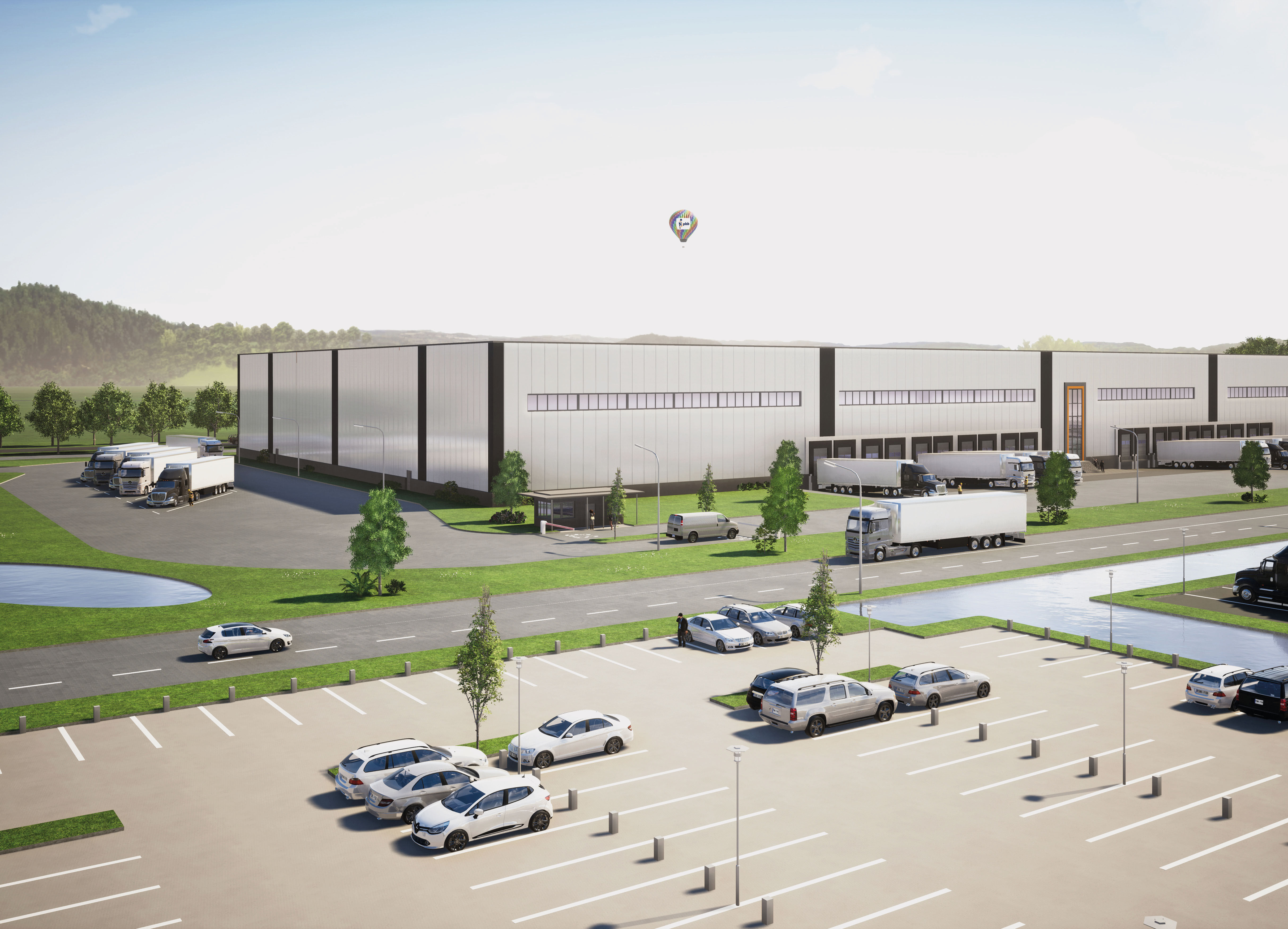 Visualisierung Hallen